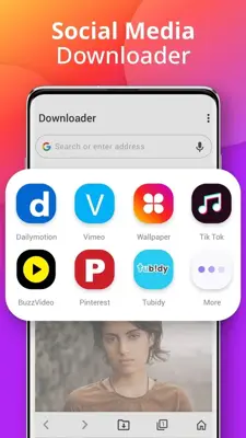 Downloader - Video Downloader android App screenshot 0