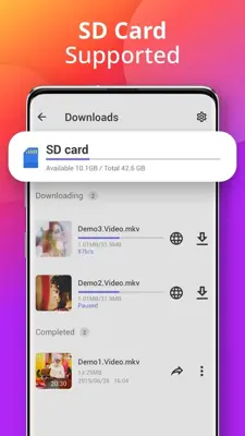 Downloader - Video Downloader android App screenshot 6